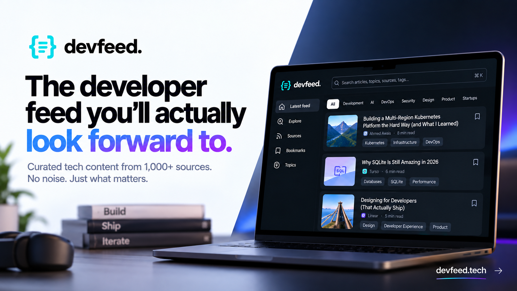 DevFeed screenshot 1